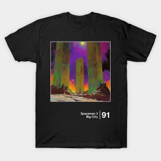 Big City - Minimal Style Graphic Design Artwork T-Shirt